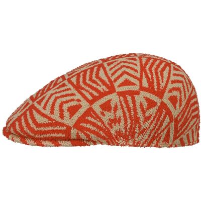 Network 507 Flatcap by Kangol beige-rot L (58-59 cm) male Network 507 Flatcap by Kangol beige-rot L (58-59 cm) male