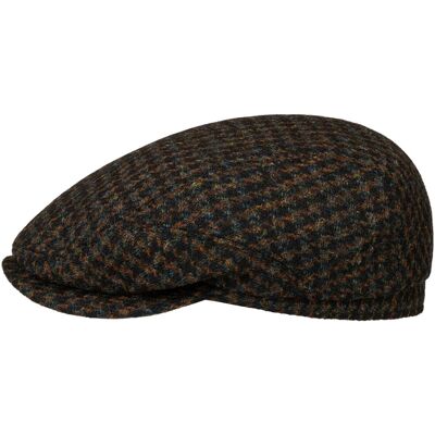 Harris Tweed Houndstooth Driver Flatcap by Stetson braun-schwarz 59 cm male Harris Tweed Houndstooth Driver Flatcap by Stetson braun-schwarz 59 cm male