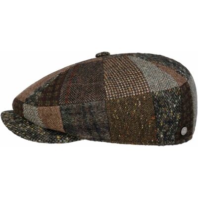 Mindell 8 Panel Patchwork Flatcap by Lierys braun XXL (62-63 cm) male Mindell 8 Panel Patchwork Flatcap by Lierys braun XXL (62-63 cm) male