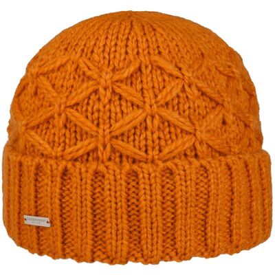 Annelie Umschlagmütze by Seeberger orange One Size unisex Annelie Umschlagmütze by Seeberger orange One Size unisex