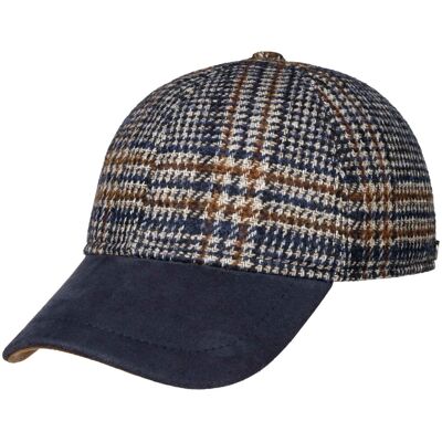 Tweed Check Cap by Lierys dunkelblau XL (60-61 cm) male Tweed Check Cap by Lierys dunkelblau XL (60-61 cm) male