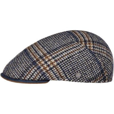 Milano Tweed Flatcap by Lierys dunkelblau L (58-59 cm) male Milano Tweed Flatcap by Lierys dunkelblau L (58-59 cm) male