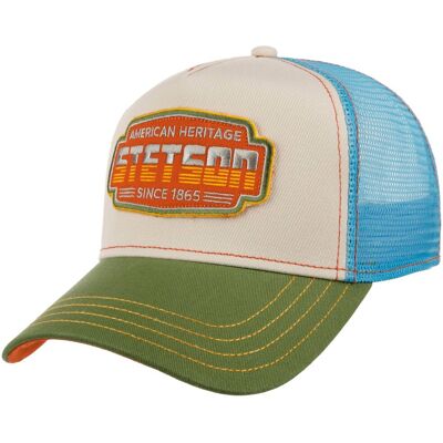 Lightning Trucker Cap by Stetson grün-blau One Size Small male Lightning Trucker Cap by Stetson grün-blau One Size Small male