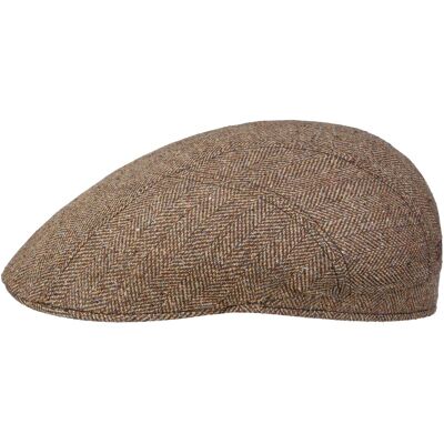 Herringbone UV Silk Driver Flatcap by Stetson braun 55 cm male Herringbone UV Silk Driver Flatcap by Stetson braun 55 cm male