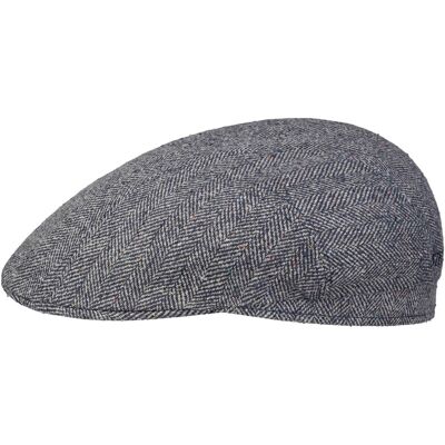 Herringbone UV Silk Driver Flatcap by Stetson dunkelblau 61 cm male Herringbone UV Silk Driver Flatcap by Stetson dunkelblau 61 cm male