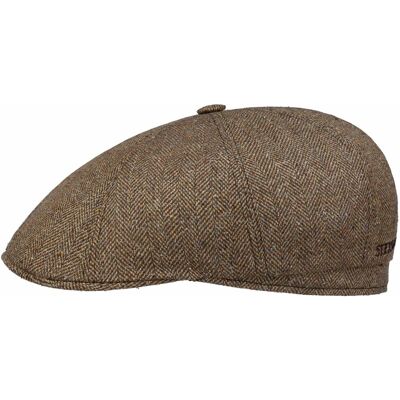 Harridge Silk Flatcap by Stetson beige-braun 63 cm male Harridge Silk Flatcap by Stetson beige-braun 63 cm male
