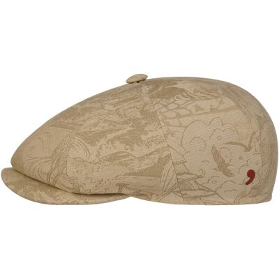 Nevano Cotton Flatcap by Alfonso DEste beige L (58-59 cm) male Nevano Cotton Flatcap by Alfonso DEste beige L (58-59 cm) male