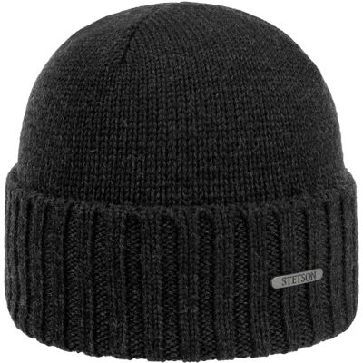Norham Merino Umschlagmütze by Stetson dunkelgrau One Size unisex Norham Merino Umschlagmütze by Stetson dunkelgrau One Size unisex