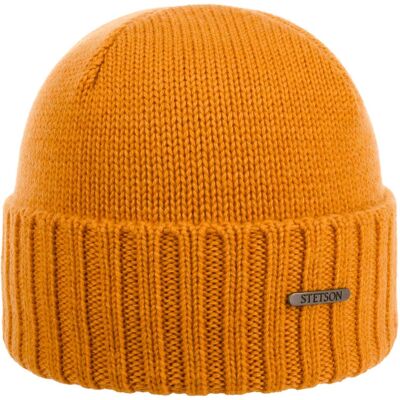 Norham Merino Umschlagmütze by Stetson orange One Size unisex Norham Merino Umschlagmütze by Stetson orange One Size unisex