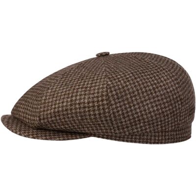Hatteras Spilsby Sustainable Flatcap by Stetson grau-braun L (58-59 cm) male Hatteras Spilsby Sustainable Flatcap by Stetson grau-braun L (58-59 cm) male