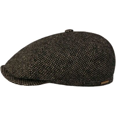 Lake Norden Wool Flatcap by Stetson schwarz-beige XL (60-61 cm) male Lake Norden Wool Flatcap by Stetson schwarz-beige XL (60-61 cm) male