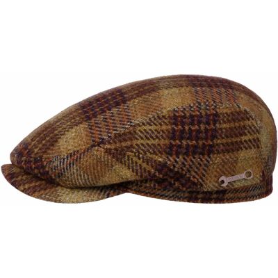 Driver Wool Garage Flatcap by Stetson braun-beige XXL (62-63 cm) male Driver Wool Garage Flatcap by Stetson braun-beige XXL (62-63 cm) male