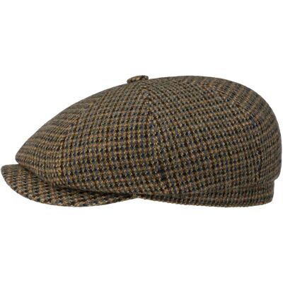 Hatteras Hepscott Cashmere Flatcap by Stetson blau-beige 59 cm male Hatteras Hepscott Cashmere Flatcap by Stetson blau-beige 59 cm male