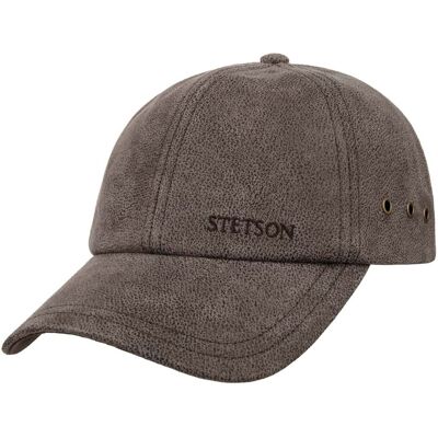 Liberty Ledercap by Stetson braun One Size male Liberty Ledercap by Stetson braun One Size male