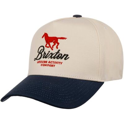 Leisure Activity Snapback Cap by Brixton weiß One Size unisex Leisure Activity Snapback Cap by Brixton weiß One Size unisex