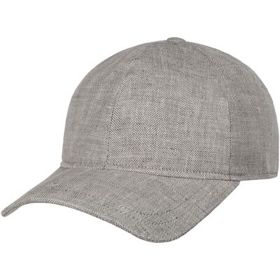 Hiker Herringbone Cap by Borsalino dunkelgrau L (58-59 cm) male Hiker Herringbone Cap by Borsalino dunkelgrau L (58-59 cm) male