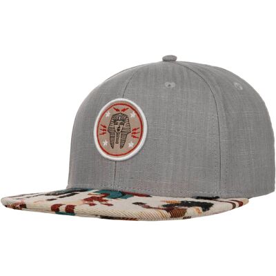 Tutanch Snapback Cap by Djinns grau One Size male Tutanch Snapback Cap by Djinns grau One Size male