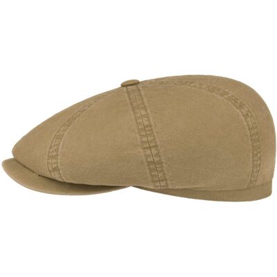 Hatteras Classic Cotton Flatcap by Stetson khaki L (58-59 cm) unisex Hatteras Classic Cotton Flatcap by Stetson khaki L (58-59 cm) unisex