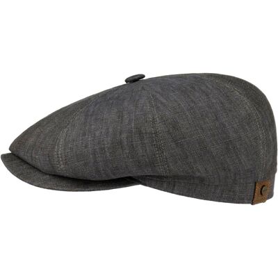 Hatteras Leinen Flatcap by Stetson grau 58 cm unisex Hatteras Leinen Flatcap by Stetson grau 58 cm unisex
