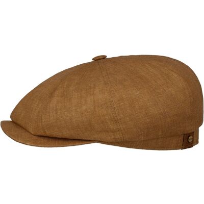 Hatteras Leinen Flatcap by Stetson hellbraun 58 cm unisex Hatteras Leinen Flatcap by Stetson hellbraun 58 cm unisex