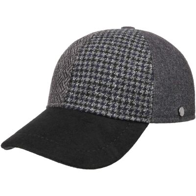 Oslund Patchwork Cap by Lierys grau-schwarz L (58-59 cm) unisex Oslund Patchwork Cap by Lierys grau-schwarz L (58-59 cm) unisex