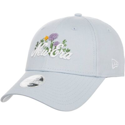 9Forty WMNS Beaded Floral Cap by New Era hellblau One Size female 9Forty WMNS Beaded Floral Cap by New Era hellblau One Size female