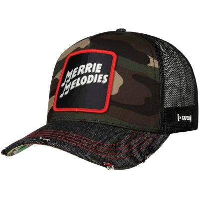 Merrie Melodies Trucker Cap by Capslab grau One Size unisex Merrie Melodies Trucker Cap by Capslab grau One Size unisex