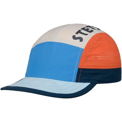 5 Panel Runners Cap by Stetson blau-rot One Size unisex 5 Panel Runners Cap by Stetson blau-rot One Size unisex