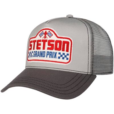 Grand Prix Trucker Cap by Stetson grau-blau One Size unisex Grand Prix Trucker Cap by Stetson grau-blau One Size unisex
