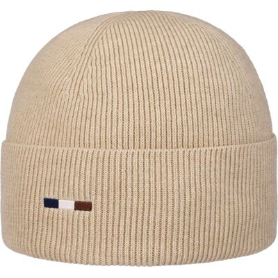 Uni Rib Umschlagmütze by bugatti beige One Size male Uni Rib Umschlagmütze by bugatti beige One Size male