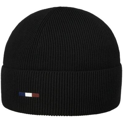 Uni Rib Umschlagmütze by bugatti schwarz One Size male Uni Rib Umschlagmütze by bugatti schwarz One Size male