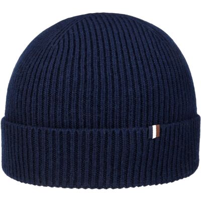 Classic Rib Beanie by bugatti dunkelblau One Size male Classic Rib Beanie by bugatti dunkelblau One Size male