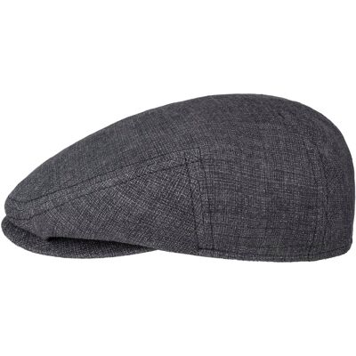 Kent Iverton Leinen Flatcap by Stetson grau-meliert 59 cm male Kent Iverton Leinen Flatcap by Stetson grau-meliert 59 cm male