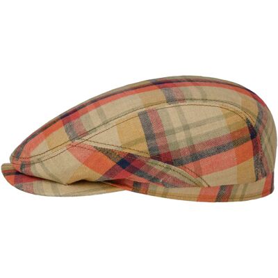 Rescola Driver Flatcap by Stetson beige-rot 59 cm male Rescola Driver Flatcap by Stetson beige-rot 59 cm male