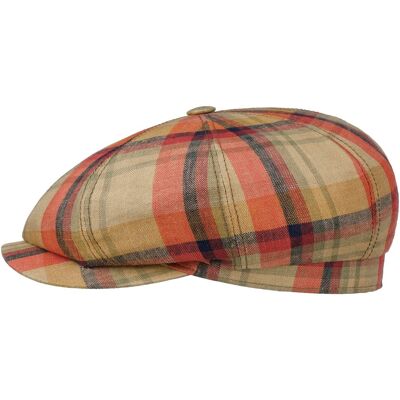 Hatteras Rescola Flatcap by Stetson beige-rot 57 cm male Hatteras Rescola Flatcap by Stetson beige-rot 57 cm male