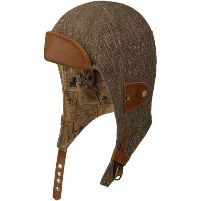 Marport Leinen Cabriomütze by Stetson braun-meliert M (56-57 cm) unisex Marport Leinen Cabriomütze by Stetson braun-meliert M (56-57 cm) unisex