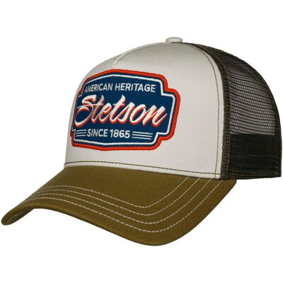 Classic Race Trucker Cap by Stetson oliv One Size unisex Classic Race Trucker Cap by Stetson oliv One Size unisex