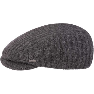 Alvadey Strick Flatcap by Barts grau One Size male Alvadey Strick Flatcap by Barts grau One Size male