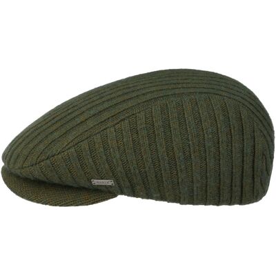 Alvadey Strick Flatcap by Barts oliv One Size male Alvadey Strick Flatcap by Barts oliv One Size male