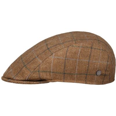 Larkmont Silk Flatcap by Lierys braun-meliert M (56-57 cm) male Larkmont Silk Flatcap by Lierys braun-meliert M (56-57 cm) male