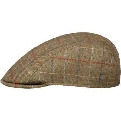 Larkmont Silk Flatcap by Lierys oliv-meliert M (56-57 cm) male Larkmont Silk Flatcap by Lierys oliv-meliert M (56-57 cm) male