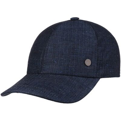 Laramyre Herringbone Cap by Lierys dunkelblau One Size unisex Laramyre Herringbone Cap by Lierys dunkelblau One Size unisex