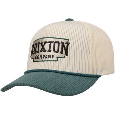 Pierson Twotone Snapback Cap by Brixton weiß-grün One Size unisex Pierson Twotone Snapback Cap by Brixton weiß-grün One Size unisex