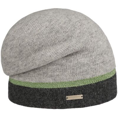 Shiny Stripe Headsock Wollmütze by Seeberger grau One Size female Shiny Stripe Headsock Wollmütze by Seeberger grau One Size female