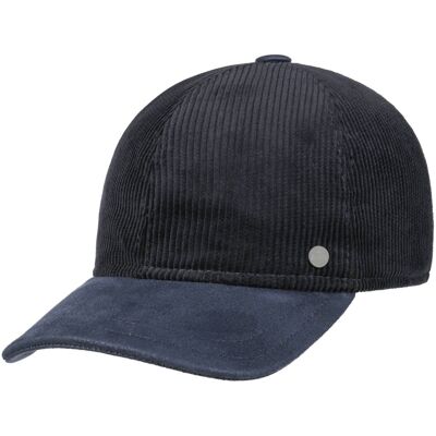Cotton Corduroy Cap by Lierys dunkelblau One Size unisex Cotton Corduroy Cap by Lierys dunkelblau One Size unisex