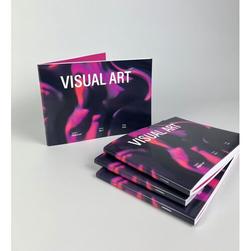 Broschüren drucken Querformat - A4 Format