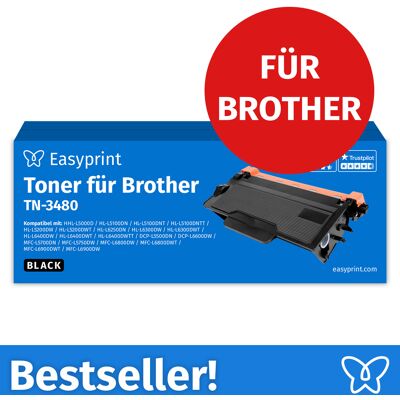 Easyprint Toner für Brother TN3480, Schwarz, 1 Stück Easyprint Toner für Brother TN3480, Schwarz, 1 Stück