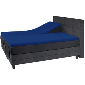Kirsten Balk Boxspring-Spannbetttuch für Split-Topper (Kopfteileinschnitt) Blau Kirsten Balk Boxspring-Spannbetttuch für Split-Topper (Kopfteileinschnitt) Blau