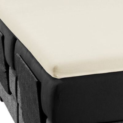 Kirsten Balk Boxspring-Spannbetttuch für Topper Sand Kirsten Balk Boxspring-Spannbetttuch für Topper Sand