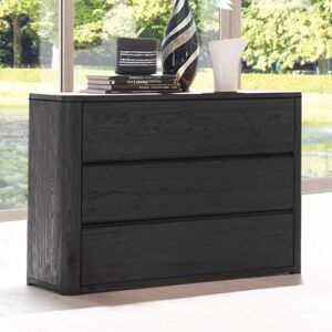 Kommode Lugo Eiche Massivholz mit Schubladen Dunkelgrau 75x105x40cm Kommode Lugo Eiche Massivholz mit Schubladen Dunkelgrau 75x105x40cm